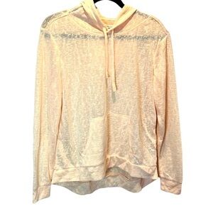 New Weatherproof Vintage Small Peach Lightweight Hoodie or Coverup NWOT